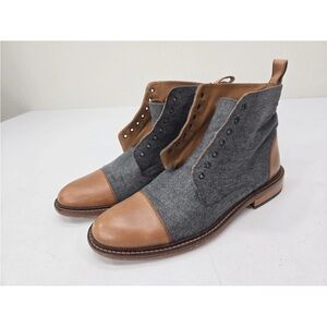 Taft The Jack Boot Grey Brown Oxford EU 40 Mens 7/ Womens 9 Light Cap Toe Spain